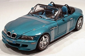 Металлическая машинка BMW M Roadster, масштаб 1:18 (BBURAGO, 18-12028)