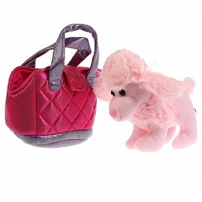 Мягкая игрушка - Собака, 15 см в сумочке (Мой питомец, CT161127R1-17)