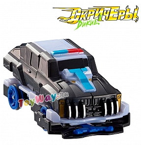 Дикие Скричеры. Машинка-трансформер – Смоки, линейка 2 (Alpha Group, Screechers Wild, 34829ros)