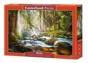 Пазл - Свет в лесу, 500 элементов (Castorland, B-52875)