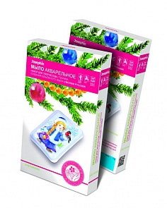 Набор для изготовления акварельного мыла - Новый Год - Снегурочка (Фантазёр, 981012ФН)