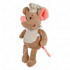 Мягкая игрушка - Мышь Поваренок, 23 см (Fluffy Family, 681633)