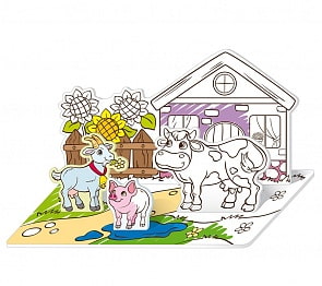 3D-раскраска - На ферме (Malamalama, 68119)