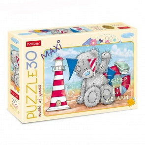 Пазлы Maxi 30 элементов – MeToYou, маяк (Hatber, 30ПЗ4-23099)