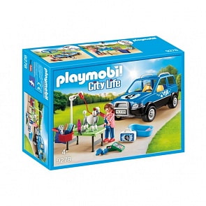 Конструктор Playmobil. Отель для животных: Мобильный грумер для животных (Playmobil, 9278pm)