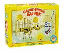 Настольная игра. Сказки: Соломенный бычок (Astrel, 11200or) - миниатюра