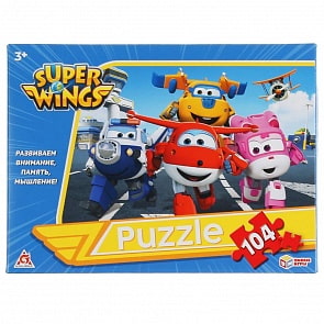 Пазлы - Супер Крылья, 104 детали (Умка, 4630115523529)