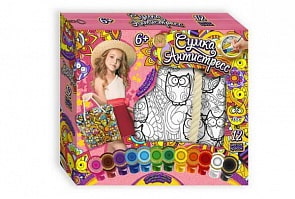 Набор для творчества Сумка - Антистресс №1 Совы (Лапландия, 12228б)