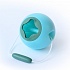 Ведёрко для воды Quut Mini Ballo 0.5 литров, цвет: винтажный синий + зелёный минерал Vintage blue + mineral green  - миниатюра №1