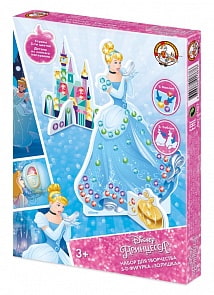 Набор для творчества из страз 3D - Золушка (Десятое королевство, 01867ДК)