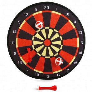 Дартс – с дротиками и шариками на липучке. 36 см (Shantou, 1583975sim)