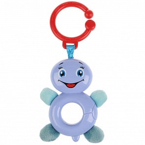 Погремушка - Моя черепашка со съемным кольцом и текстильными элементами (Умка, 1812M001-R1)