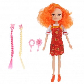 Кукла Варвара 29 см руки и ноги сгибаются Царевны 4 аксессуара (Карапуз, 5PR-VARVARA29-21-BS)