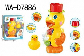 Игрушка для ванной Мельница-горка Утенок с формочкой (Junfa Toys, 666(546))