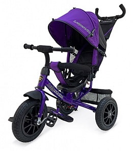 Трехколесный велосипед - Lexus Trike, колеса 12" и 10", фиолетовый (Lexus Trike, 950-N1210P-VIOLET-3)