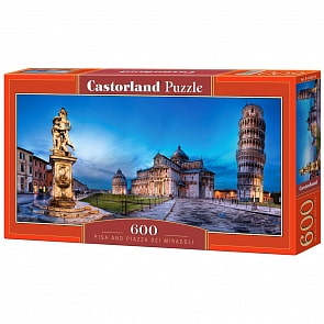 Пазлы Castorland - Пизанская башня, 600 элементов (Castorland, B-060276)