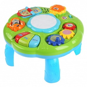 Обучающий столик 11 стихов А. Барто, зеркальце, подвижные элементы, крепление (Умка, ZY410819-R)