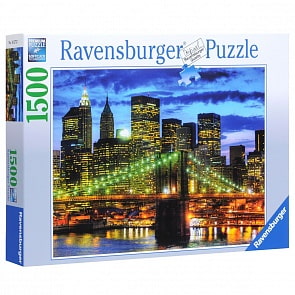 Пазл - Небоскребы Нью-Йорка, 1500 деталей (Ravensburger, 16272)