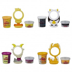 Масса для лепки Play-Doh - Жители фермы (Hasbro, E6722EU2) (ассортимент)