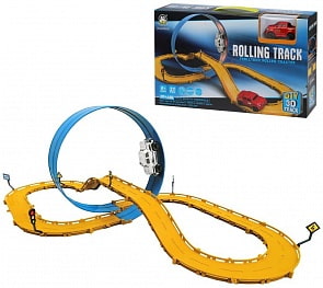 Автотрек электронный, 21 деталь, машинка (Shantou, SY33503)