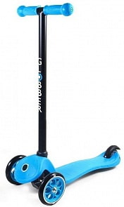 Трёхколёсный самокат Globber My Free Fixed, светящиеся колеса, синий (Globber, NTGB 411-101)