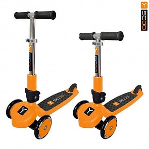 Самокат RT Trio 120 Neon orange (Y-SCOO, 5234RT)