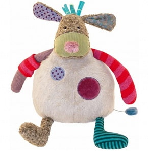 Мягкая игрушка – Музыкальная собака, звук (Moulin Roty, 629043)