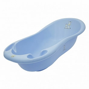 Ванночка детская 84 см - Zebra, цвет голубой (Maltex, 6807_голубой)