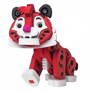 Конструктор EVA Лео и Тиг - Тиг, 26 см (Gulliver, LTE015T)