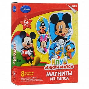 Магниты из гипса Disney - Клуб Микки Мауса (Лори, Мд-001)