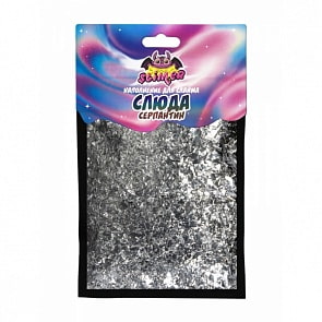 Slimer. Наполнение для слайма - Слюда-серпантин - Серебро (Волшебный мир, SSS30-97)