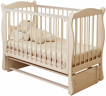Кровать детская - Noony Wood Simple, слоновая кость 