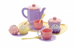 Набор посуды чайный - Принцесса с кексами (Завод Огонек, ОГ1477-no) - миниатюра