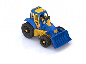 Трактор с грейдером (Нордпласт, Н-398)