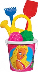 Игровой набор для песочницы, набор №124 (ПОЛЕСЬЕ, П-9111)