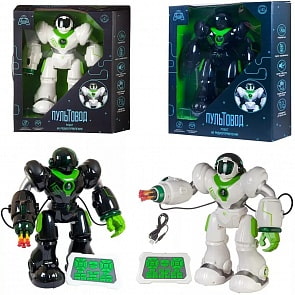 Радиоуправляемый робот из серии Пультовод, свет, звук, движение (Junfa Toys, ZY818335)