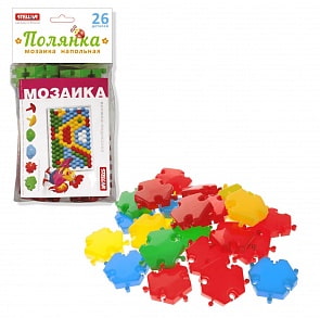 Мозаика Полянка, напольная, 26 деталей (Stellar, 01056_stell)