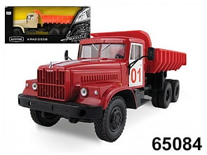 Машинка KRAZ-256B – Пожарная охрана (Autotime, 65084)
