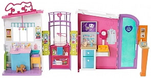 Игровой набор Barbie - Ветеринарный центр (Mattel, FBR36)