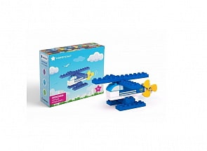 Конструктор из серии Играй, Создавай - Полицейский вертолет, 16 деталей (Нордпласт, Н-480617)