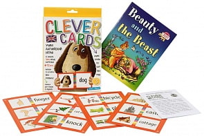 Набор карточек с книгой - Учим английский играя. Уровень 3 (Айрис-пресс, 25530АП)