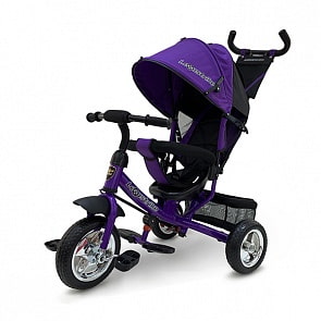 Велосипед 3-колесный Lexus trike, колеса Eva 10 и 8', регулируемая спинка, задний тормоз, фиолетовый (Lexus Trike, 950-108EVA-VIOLET) 