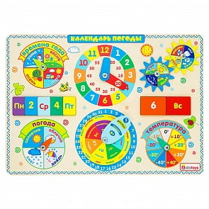 Бизиборд - Календарь погоды (Алатойс, ЧС08)