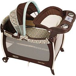 Манеж-кровать Graco Silhouette 9B08 - Carlisle (Graco, 9B08_Carlisle) - миниатюра