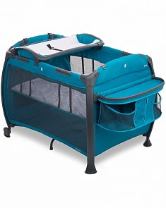 Манеж-кровать Joovy Room синий (Joovy, 00-0012754_синий)