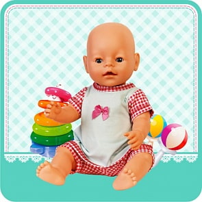 Комплект одежды для пупса: туника и бриджи (Карапуз, OTF-54-RU-HKsim)