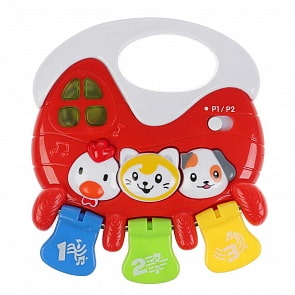 Обучающая игрушка А. Барто, свет и звук, 10 стихов, песен и звуков (Умка, WD3680-R-D1)