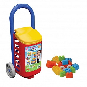 Конструктор - Волшебные детали, 38 штук в тележке (Terides, Т6-153)