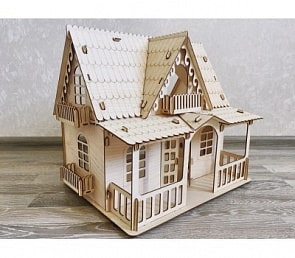 Конструктор - Соuntry House, 136 деталей (Polly, ДК-3)