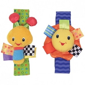 Игрушка-погремушка на ручку "Стильная пара браслетиков" (Bright Starts, 8531st)